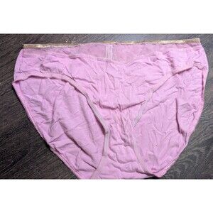Victorias Secret High Leg Brief Slip Pink XL New without tags (322D)